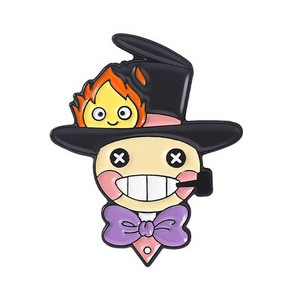 C2876 Anime japonez Ace de revere Insigne pe rucsac Ace decorative emailate Brosa pentru haine Film Bijuterii Accesorii Cadou