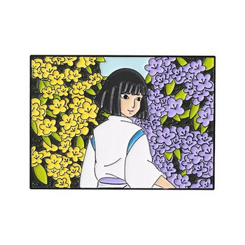 C2876 Японски аниме игли за ревери Значки на раница Декоративни емайлирани игли Брошка за дрехи Филм Бижута Аксесоари Подарък