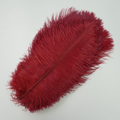 10 бр./Партида Нови цветни щраусови пера за занаяти Декорация от бели черни пера Централни елементи за маса Бижута Занаяти Декорация