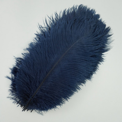 10 бр./Партида Нови цветни щраусови пера за занаяти Декорация от бели черни пера Централни елементи за маса Бижута Занаяти Декорация