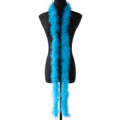2 Yards 13G Marabou Suled Boa Jõulupuu Roosa Kalkuni sulg Lindil Pulmakleit Sall Dekoratiivne Käsitöö Suled