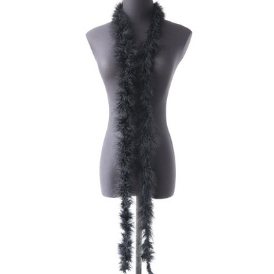 2 Yards 13G Marabou Suled Boa Jõulupuu Roosa Kalkuni sulg Lindil Pulmakleit Sall Dekoratiivne Käsitöö Suled
