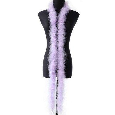 2 Yards 13G Marabou Suled Boa Jõulupuu Roosa Kalkuni sulg Lindil Pulmakleit Sall Dekoratiivne Käsitöö Suled