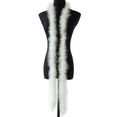 2 Yards 13G Marabou Suled Boa Jõulupuu Roosa Kalkuni sulg Lindil Pulmakleit Sall Dekoratiivne Käsitöö Suled