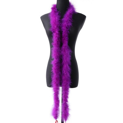 2 Yards 13G Marabou Suled Boa Jõulupuu Roosa Kalkuni sulg Lindil Pulmakleit Sall Dekoratiivne Käsitöö Suled