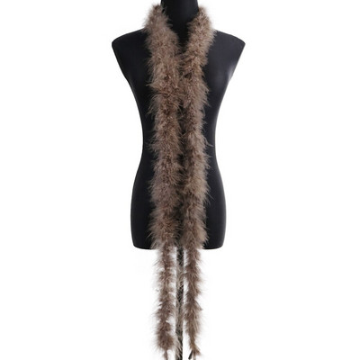 2 Yards 13G Marabou Suled Boa Jõulupuu Roosa Kalkuni sulg Lindil Pulmakleit Sall Dekoratiivne Käsitöö Suled