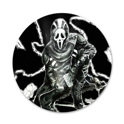 Odznak Ghostface Scream, brošňa, špendlíky, doplnky na oblečenie, batoh, dekorácia, darček