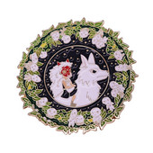 C2134 Kawaii Printesa Mononokes Pin email dur Anime Film Fan Insigna de colectie Mysterious Magic Brosa Moda Unic Gift3