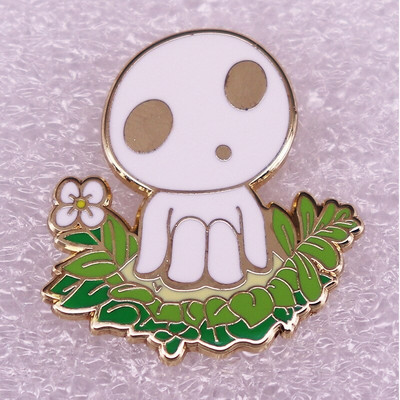 C2134 Kawaii Printesa Mononokes Pin email dur Anime Film Fan Insigna de colectie Mysterious Magic Brosa Moda Unic Gift3