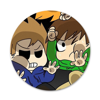 Eddsworld Badge Καρφίτσα Καρφίτσα Αξεσουάρ για Ρούχα Σακίδιο πλάτης Διακόσμηση δώρο 58mm