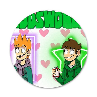 Eddsworld Badge Καρφίτσα Καρφίτσα Αξεσουάρ για Ρούχα Σακίδιο πλάτης Διακόσμηση δώρο 58mm