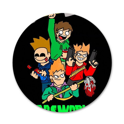 Eddsworld Badge Καρφίτσα Καρφίτσα Αξεσουάρ για Ρούχα Σακίδιο πλάτης Διακόσμηση δώρο 58mm
