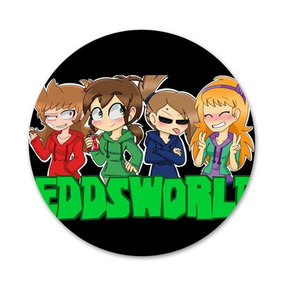 Eddsworld Badge Καρφίτσα Καρφίτσα Αξεσουάρ για Ρούχα Σακίδιο πλάτης Διακόσμηση δώρο 58mm