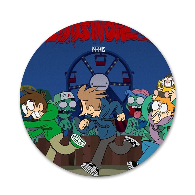 Eddsworld Badge Καρφίτσα Καρφίτσα Αξεσουάρ για Ρούχα Σακίδιο πλάτης Διακόσμηση δώρο 58mm