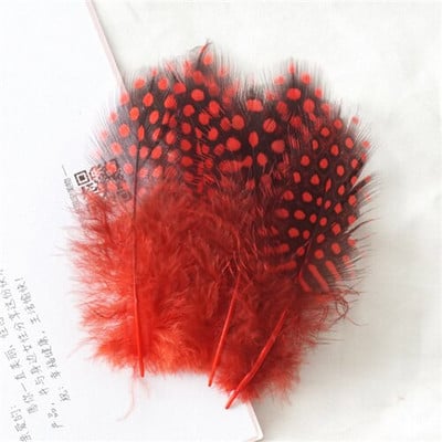 Prírodné perličkovo-škvrnité perie, remeslá, 45-80 mm, kuracie perie, krásne predlžovacie perie z čajky, na dekoráciu domácnosti.