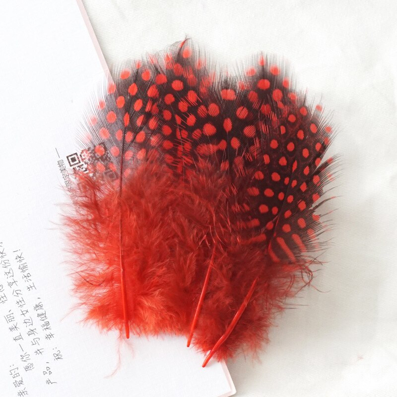 Prírodné perličkovo-škvrnité perie, remeslá, 45-80 mm, kuracie perie, krásne predlžovacie perie z čajky, na dekoráciu domácnosti.
