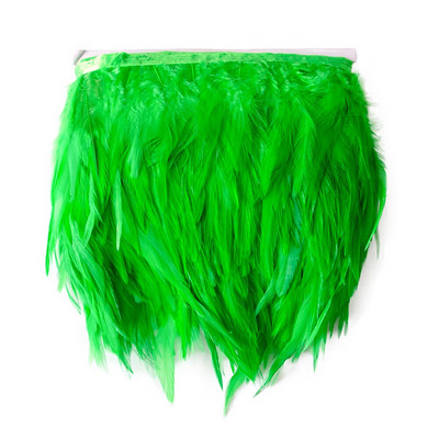 Juju Hat, 1 metru, pene de pui de cocos, franjuri, 10-15 cm, decorare cu pene, panglică, bricolaj, accesorii pentru tapiserie