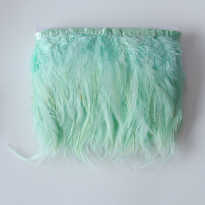 Juju Hat, 1 metru, pene de pui de cocos, franjuri, 10-15 cm, decorare cu pene, panglică, bricolaj, accesorii pentru tapiserie