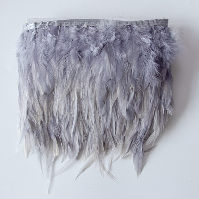 Juju Hat, 1 metru, pene de pui de cocos, franjuri, 10-15 cm, decorare cu pene, panglică, bricolaj, accesorii pentru tapiserie