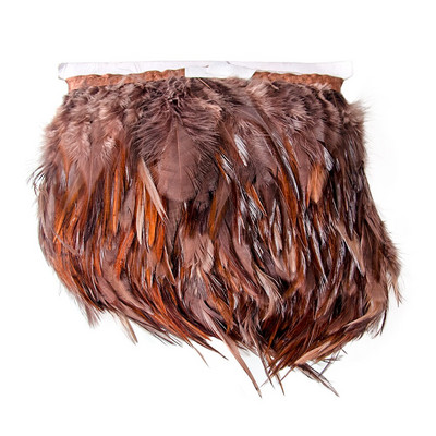 Juju Hat, 1 metru, pene de pui de cocos, franjuri, 10-15 cm, decorare cu pene, panglică, bricolaj, accesorii pentru tapiserie