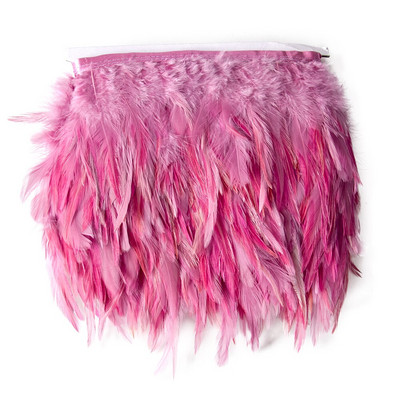 Juju Hat, 1 metru, pene de pui de cocos, franjuri, 10-15 cm, decorare cu pene, panglică, bricolaj, accesorii pentru tapiserie