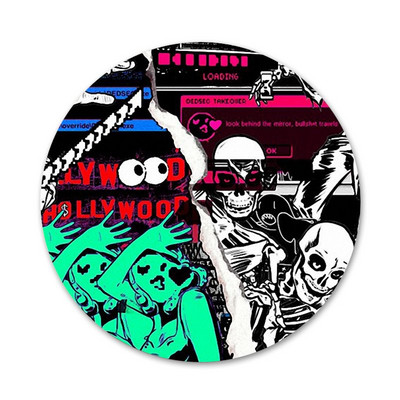 58mm Watch Dogs 2 Dedsec Ikony Špendlíky Odznak Dekorácia Brošne Kovové Odznaky na Dekoráciu Batohu