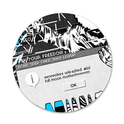 58mm Watch Dogs 2 Dedsec Ikony Špendlíky Odznak Dekorácia Brošne Kovové Odznaky na Dekoráciu Batohu