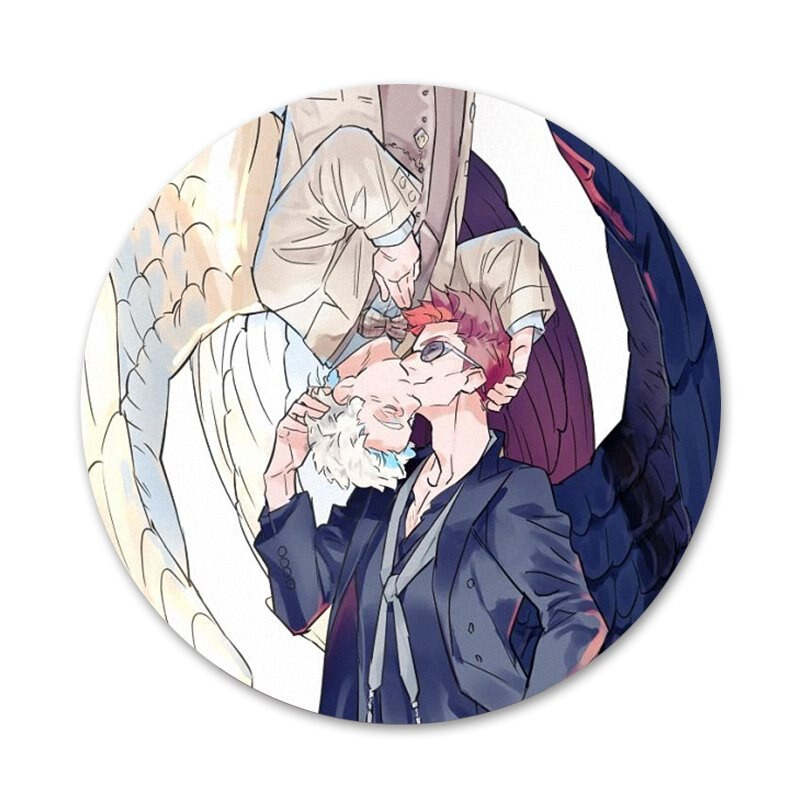 Odznak dobrého znamenia, brošňa, špendlíky, doplnky na oblečenie, dekorácia batohu, darček 58 mm