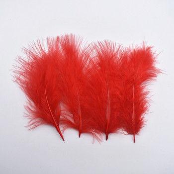 Marabou Turkey Feathers Phaasant Feathers for Crafts Λευκά φτερά για κοσμήματα Κατασκευή για ρούχα Carnaval Assesoires Plumas