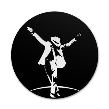 Танцови икони на Майкъл Джексън, щифтове, брошки, значки, метални значки за украса на раница