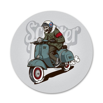 Vespa tõukeratta ikoonid nööpnõelad märgi kaunistus prossid Metallist märgid riiete jaoks seljakoti kaunistus 58 mm