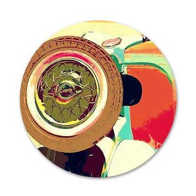 Vespa tõukeratta ikoonid nööpnõelad märgi kaunistus prossid Metallist märgid riiete jaoks seljakoti kaunistus 58 mm