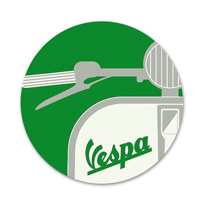 Vespa tõukeratta ikoonid nööpnõelad märgi kaunistus prossid Metallist märgid riiete jaoks seljakoti kaunistus 58 mm