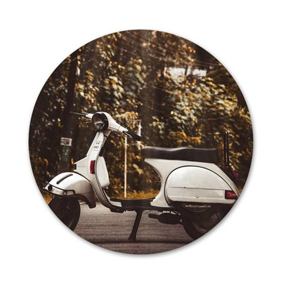 Vespa tõukeratta ikoonid nööpnõelad märgi kaunistus prossid Metallist märgid riiete jaoks seljakoti kaunistus 58 mm