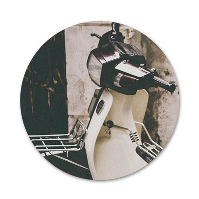 Vespa tõukeratta ikoonid nööpnõelad märgi kaunistus prossid Metallist märgid riiete jaoks seljakoti kaunistus 58 mm