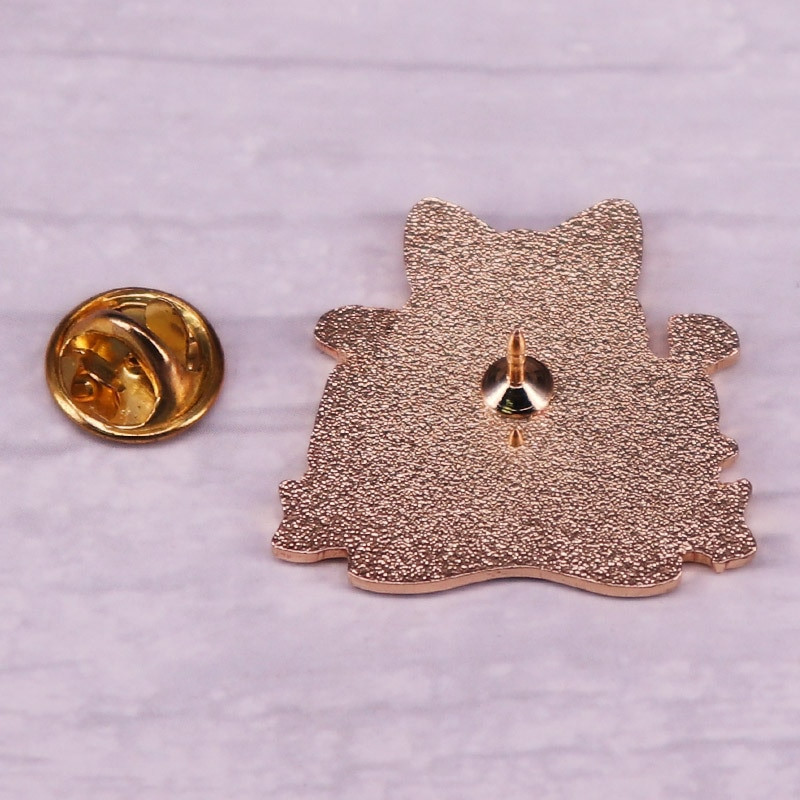 C2127 Ace de email cu animale de desene animate Broșe personalizate de raton, haine pentru geantă, insigne, bijuterii amuzante