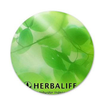 Черни и зелени Herbalife луксозни икони игли значка декорация брошки метални значки за дрехи раница декорация