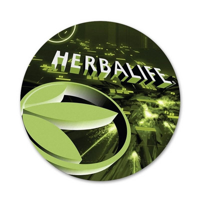 Juoda ir žalia Herbalife Prabangūs Piktogramos Smeigtukai Ženkliuko apdaila Sagės Metaliniai ženkleliai drabužiams Kuprinės puošimas