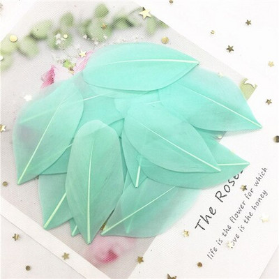 Pene naturale de gâscă 40-80mm Pene multicolore Pene DIY Bijuterii Artizanat Confecţionarea de nuntă Accesorii pentru decorare petreceri 50 buc