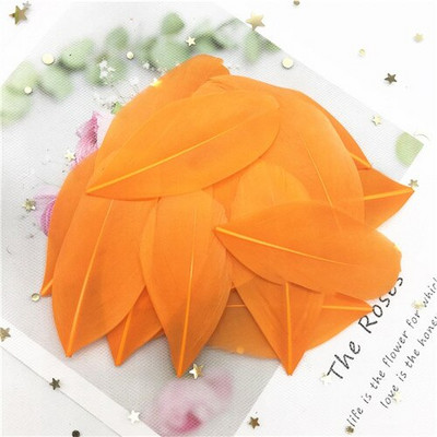 Pene naturale de gâscă 40-80mm Pene multicolore Pene DIY Bijuterii Artizanat Confecţionarea de nuntă Accesorii pentru decorare petreceri 50 buc