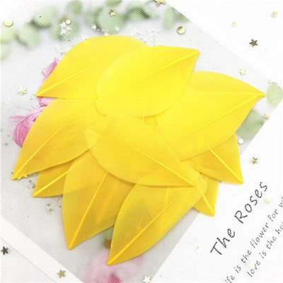 Pene naturale de gâscă 40-80mm Pene multicolore Pene DIY Bijuterii Artizanat Confecţionarea de nuntă Accesorii pentru decorare petreceri 50 buc