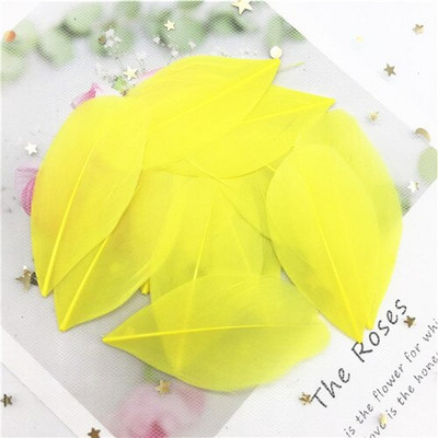 Pene naturale de gâscă 40-80mm Pene multicolore Pene DIY Bijuterii Artizanat Confecţionarea de nuntă Accesorii pentru decorare petreceri 50 buc