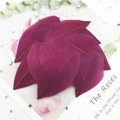 Pene naturale de gâscă 40-80mm Pene multicolore Pene DIY Bijuterii Artizanat Confecţionarea de nuntă Accesorii pentru decorare petreceri 50 buc