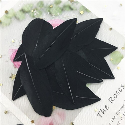 Pene naturale de gâscă 40-80mm Pene multicolore Pene DIY Bijuterii Artizanat Confecţionarea de nuntă Accesorii pentru decorare petreceri 50 buc