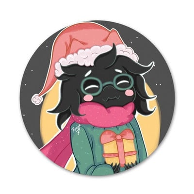 58mm Deltarune Ralsei od Lileaves Odznak Brošňa Špendlíky Doplnky Na Oblečenie Batoh Dekorácia Darček