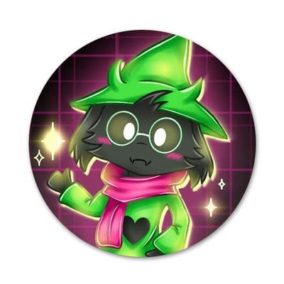 58mm Deltarune Ralsei od Lileaves Odznak Brošňa Špendlíky Doplnky Na Oblečenie Batoh Dekorácia Darček
