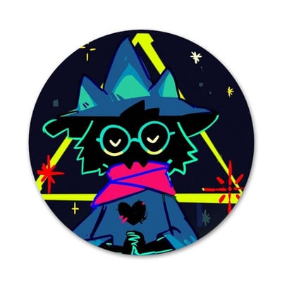 58mm Deltarune Ralsei od Lileaves Odznak Brošňa Špendlíky Doplnky Na Oblečenie Batoh Dekorácia Darček