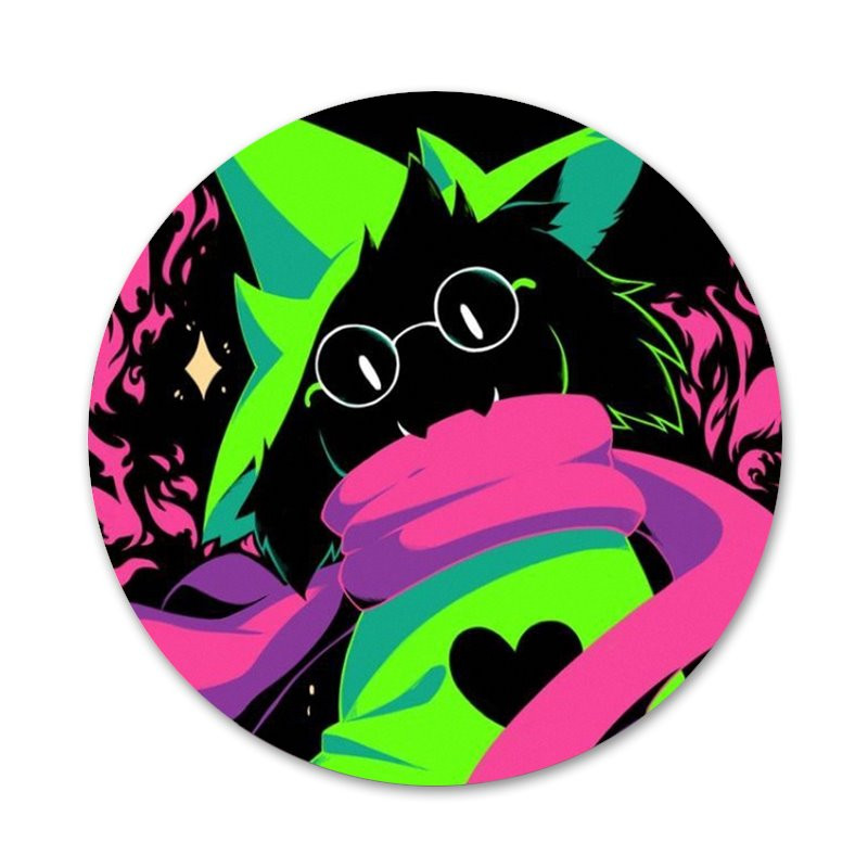 58mm Deltarune Ralsei od Lileaves Odznak Brošňa Špendlíky Doplnky Na Oblečenie Batoh Dekorácia Darček