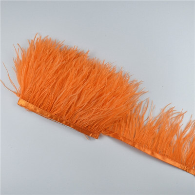 1 metru 8-10 CM garnituri din pene de struț natural negru alb pene de struț pentru artizanat franjuri panglică pentru fustă Decor de nuntă