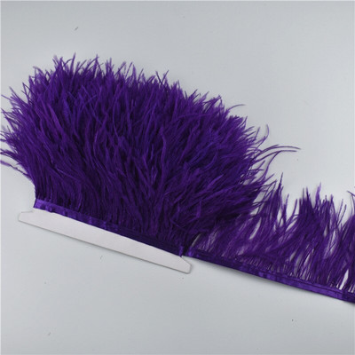 1 metru 8-10 CM garnituri din pene de struț natural negru alb pene de struț pentru artizanat franjuri panglică pentru fustă Decor de nuntă
